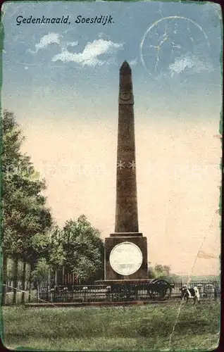 Soestdijk Gedenknaald Denkmal Kat. Baarn