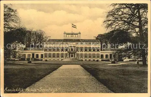 Soestdijk Koninklijk Paleis Schloss Kat. Baarn