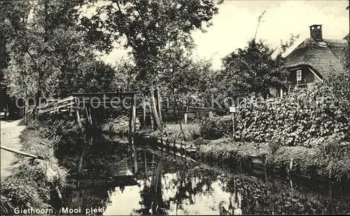 Giethoorn Mooi plekie Wasserstrasse Kat. Steenwijkerland