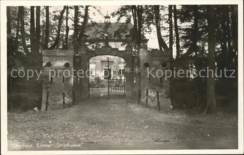 Udenhout Kasteel Strijdhoeve Schloss