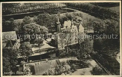 Doorwerth Kasteel Schloss Fliegeraufnahme Kat. Doorwerth