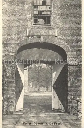 Doorwerth Kasteel De Poort Kat. Doorwerth