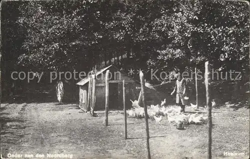 Doorwerth Onderaan de Noordberg Frau mit Huehnern Kat. Doorwerth