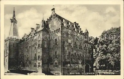 Doorwerth Kasteel bij Renkum Kat. Doorwerth