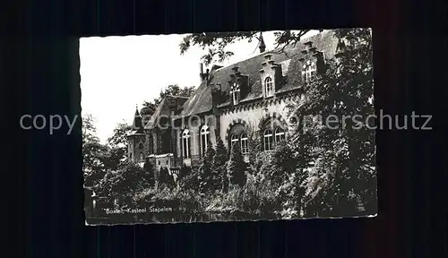 Boxtel Kasteel Stapelen Schloss Kat. Boxtel