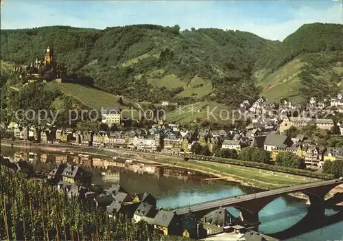 Cochem Mosel Bruecke Schloss  Kat. Cochem