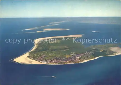 Borkum Nordseebad Fliegeraufnahme Kat. Borkum