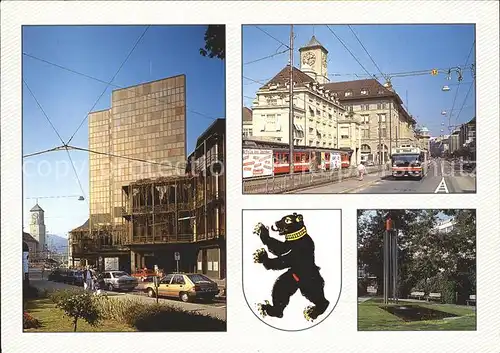 St Gallen SG Rathaus Hauptpostgebaeude Signerbrunnen  Kat. St Gallen