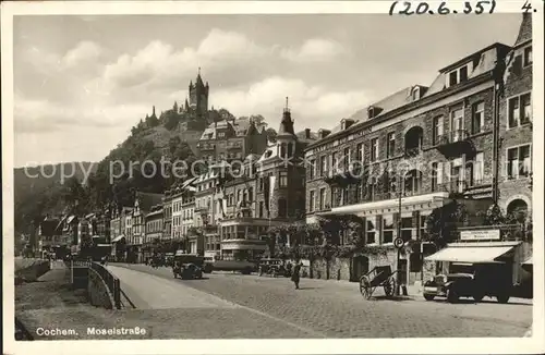 Cochem Mosel Moselstrasse Kat. Cochem