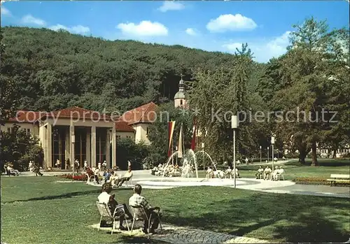 Allendorf Bad Sooden Kurpark Kurmittelhaus Kat. Bad Soden am Taunus