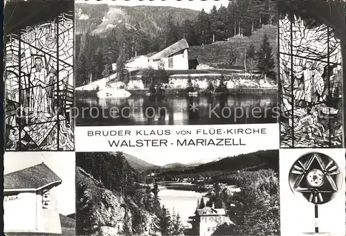 Walster Mariazell Bruder Klaus von Fluee Kirche Kat. Oesterreich