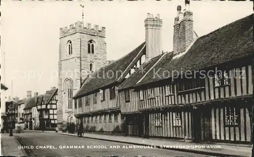 Stratford Upon Avon Guild Chapel Grammar School and Almshouses Kat. Grossbritannien