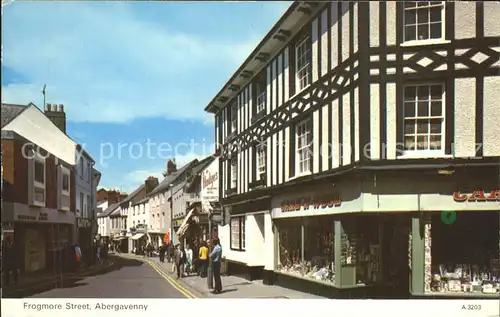 Abergavenny UK Frogmore Street Kat. United Kingdom