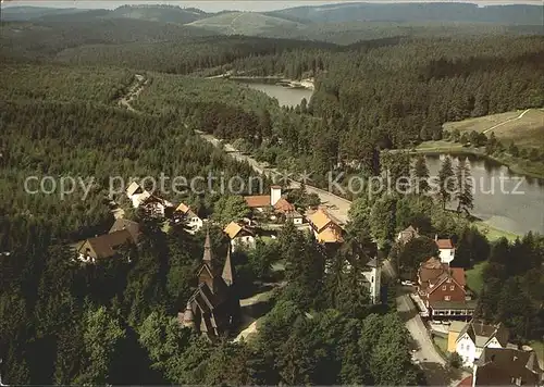 Bockswiese Hahnenklee Harz Fliegeraufnahme Kat. Goslar