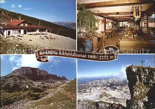 Hirschegg Kleinwalsertal Vorarlberg Ifenhuette Kat. Mittelberg