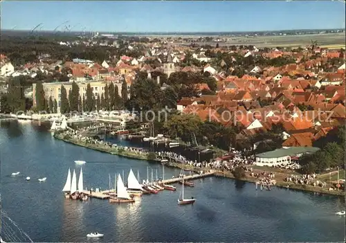 Steinhude Hafen Fliegeraufnahme Kat. Wunstorf