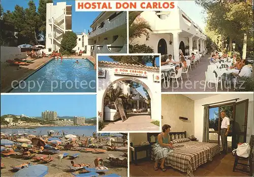 Paguera Mallorca Islas Baleares Hostal Don Carlos Kat. Calvia