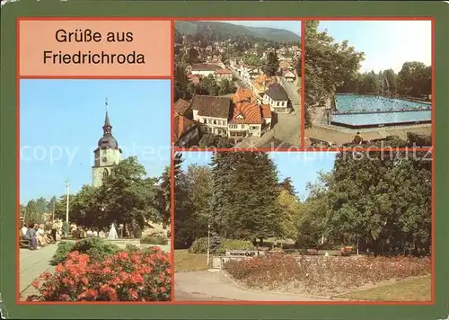 Friedrichsroda Waldbad Kirche Kat. Friedrichsroda