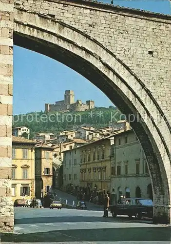 Assisi Umbria Rocca Maggiore Chiesa Kat. Assisi