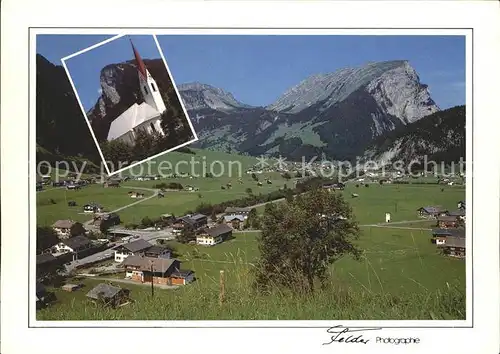 Au Bregenzerwald Kanisfluh Kirche  Kat. Schoppernau