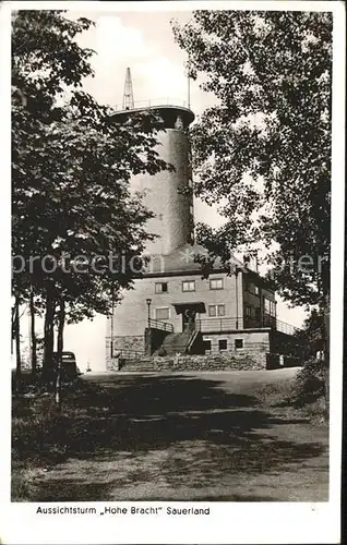 Hohe Bracht Aussichtsturm Kat. Lennestadt