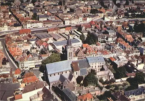 Tournai Hainaut Fliegeraufnahme Eglise Saint Piat Kat. 