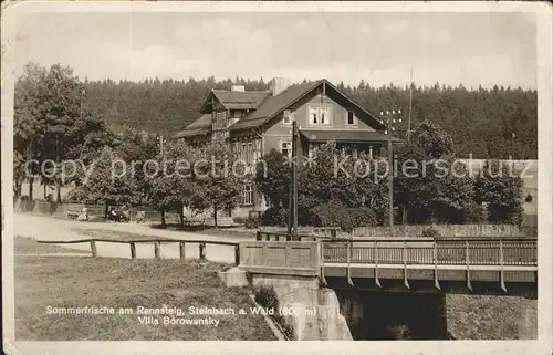 Rennsteig Villa Borowansky Kat. Neuhaus Rennweg