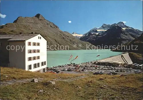 Silvretta Hochalpenstrasse Hotel Silvrettasee Bielerhoehe Silvrettahorn Kat. Gaschurn