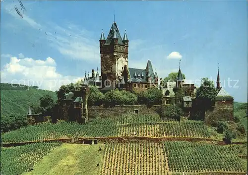 Cochem Mosel Burg Kat. Cochem