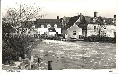 Flatford Partie am Fluss Kat. Suffolk Coastal