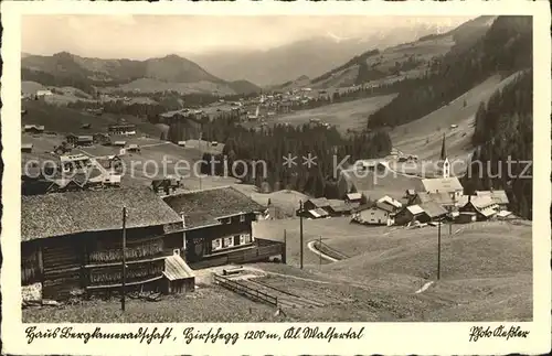 Hirschegg Kleinwalsertal Vorarlberg Haus Bergkameradschaft Kat. Mittelberg