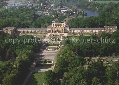 Potsdam Fliegeraufnahme Schloss Sanssouci Orangerie Kat. Potsdam