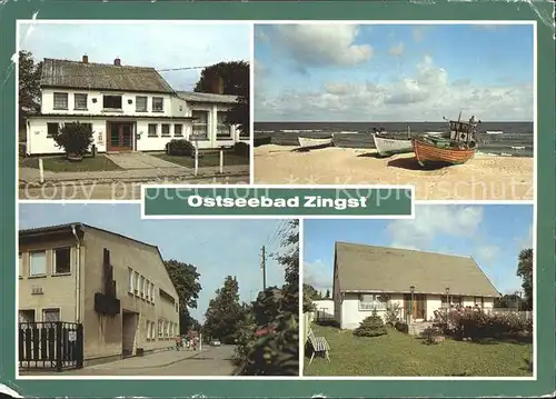 Zingst Ostseebad Erholungsheim Stranddiestel und Nordlicht Fischerstrand  Kat. Zingst Darss