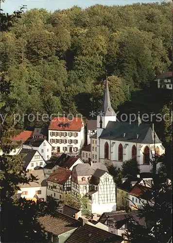 Blankenheim Eifel Teilansicht Kirche Kat. Blankenheim