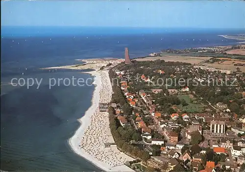 Laboe Ostseebad Fliegeraufnahme