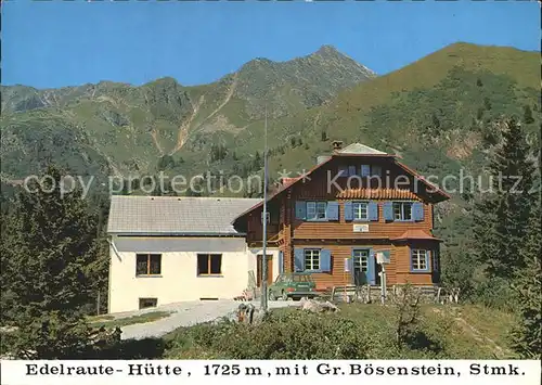 Edelrauterhuette Gr. Boesenstein Rottenmanner Tauern  Kat. Oesterreich