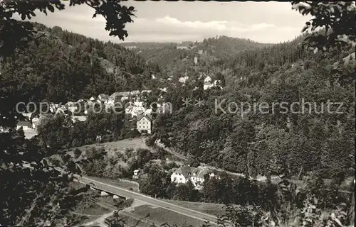 Bad Berneck Panorama Kat. Bad Berneck Fichtelgebirge