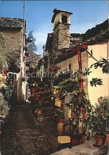 Ticino Tessin Gasse Kat. Lugano