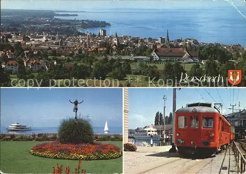 Rorschach Bodensee Seepartei Eisenbahn Kat. Rorschach