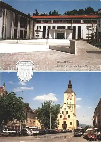 Deggendorf Donau Rathaus Franz Josef Strauss Str. Kat. Deggendorf