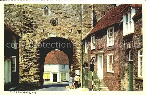 Rye East Sussex The Landgate Kat. East Sussex