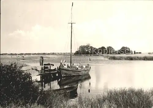 Prerow Ostseebad Hafen  / Darss /Nordvorpommern LKR