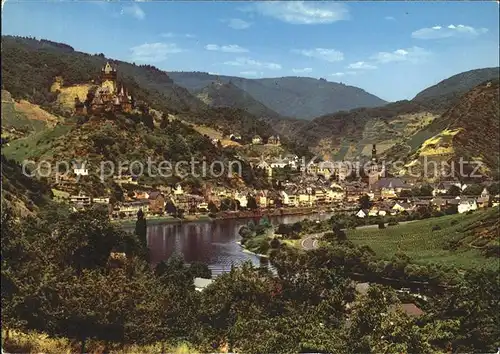 Cochem Mosel mit Burg Kat. Cochem