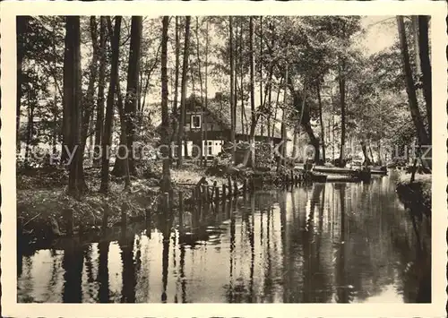 Spreewald Waldhaus Kat. Luebbenau