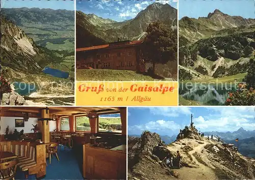 Gaisalpe Berghaus See  Kat. Oberstdorf