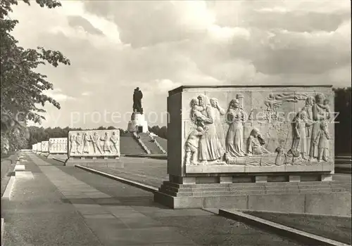 Treptow Berlin Sowjetisches Ehrenmal Kat. Berlin