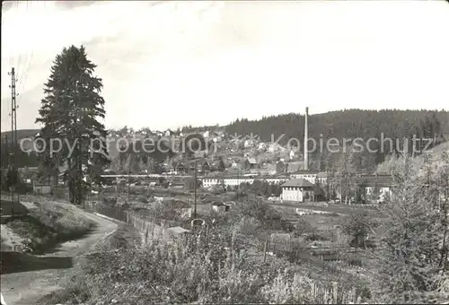 Steinheide Erlabrunn Teilansicht Fabrik Industrie