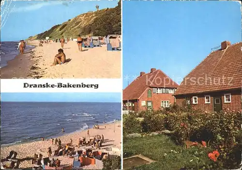 Bakenberg Strand Wohnhaeuser Kat. Dranske