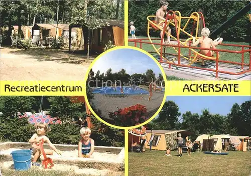 Voorthuizen Recreatiecentrum Ackersate Ferienanlage Camping Kinderspielplatz Sandkasten Kat. Barneveld