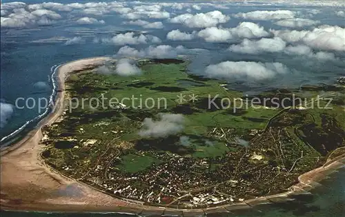 Borkum Nordseebad Fliegeraufnahme Kat. Borkum